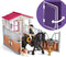 schleich HORSE CLUB - Speelfigurenset - Paardenstal met Horse Club Tori & Princess - Kinderspeelgoed voor Jongens en Meisjes - 5 tot 12 jaar - 14 Onderdelen - 42437