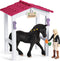 schleich HORSE CLUB - Speelfigurenset - Paardenstal met Horse Club Tori & Princess - Kinderspeelgoed voor Jongens en Meisjes - 5 tot 12 jaar - 14 Onderdelen - 42437