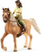 schleich HORSE CLUB - Speelfigurenset - Sarah & Mystery - Kinderspeelgoed voor Jongens en Meisjes - 5 tot 12 jaar - 42542