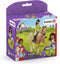 schleich HORSE CLUB - Speelfigurenset - Sarah & Mystery - Kinderspeelgoed voor Jongens en Meisjes - 5 tot 12 jaar - 42542