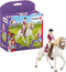 schleich HORSE CLUB Speelfigurenset - Sofia & Blossom - Kinderspeelgoed voor Jongens en Meisjes - vanaf 5 jaar - 42540