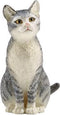 Schleich Kat zittend 13771 - Poes Speelfiguur - Farm World - 2,5 x 3,8 x 4,5 cm