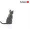 Schleich Kat zittend 13771 - Poes Speelfiguur - Farm World - 2,5 x 3,8 x 4,5 cm