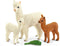 schleich WILD LIFE - Alpaca famillie - Speelfigurenset - Kinderspeelgoed voor Jongens en Meisjes - 3 tot 8 jaar - 42544
