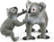 schleich WILD LIFE - Koala Moeder en Baby - Speelfigurenset - Kinderspeelgoed voor Jongens en Meisjes - 3 tot 8 jaar - 42566