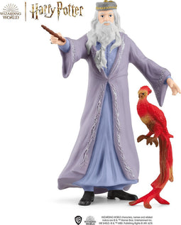 schleich WIZARDING WORLD - Perkamentus™ en Felix - Albus Dumbledore™ & Fawkes™ - Harry Potter - 42637