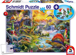 Schmidt Spiele Dinosaurs Legpuzzel 60 stuk(s) Dieren