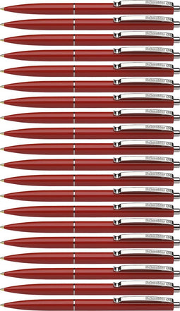 Schneider balpen - K15 - rood - 20 stuks - S-3082-20