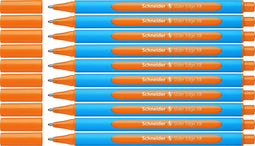 Schneider balpen - Slider Edge - XB - oranje - 10 stuks - S-152206-10