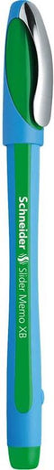 Schneider balpen - Slider Memo - XB - 1,4mm - groen - S-150204