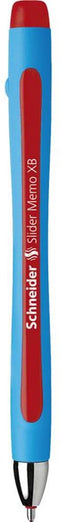 Schneider balpen - Slider Memo - XB - 1,4mm - rood - S-150202