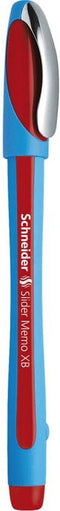 Schneider balpen - Slider Memo - XB - 1,4mm - rood - S-150202