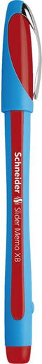 Schneider balpen - Slider Memo - XB - 1,4mm - rood - S-150202