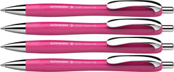 Schneider balpen - Slider Rave Trend - penpunt XB - assorti doos 3 + 1 gratis - S-132554