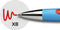 Schneider balpen - Slider Rave - XB - 1,4mm - rood - 5 stuks - S-132502-5