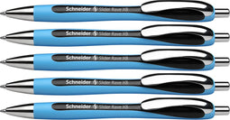Schneider balpen - Slider Rave - XB - 1,4mm - zwart - 5 stuks - S-132501-5
