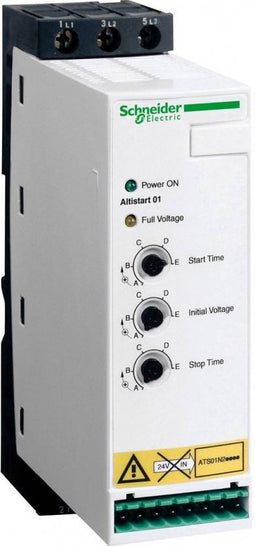 Schneider Electric ATS01N222QN ATS01N222QN Softstarter Motorvermogen bij 400 V 11 kW 380 V