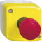 Schneider Electric Harmony XALK178G Paddestoelschakelaar In behuizing 120 V/AC 6 A 2x NC, 1x NO IP66 (conform EN 60529)