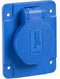 Schneider Electric PKN61B Inbouwcontactdoos IP54, IK08 Blauw