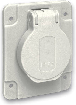 Schneider Electric PKS61G Stopcontact (inbouw) IP54, IK08 Grijs