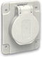 Schneider Electric PKS61G Stopcontact (inbouw) IP54, IK08 Grijs