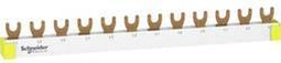 Schneider Electric R9XFH312 Faserail Grijs-wit (RAL 7035) 63 A 500 V Geleidertype = L 1 stuk(s)