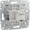 Schneider Electric RJ45-gegevensaansluitdoos Asfora Wit (RAL 9003) EPH4770121D