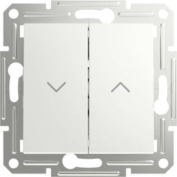 Schneider Electric Rolluikschakelaar Asfora Wit (RAL 9003) EPH1370521D