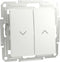 Schneider Electric Rolluikschakelaar Asfora Wit (RAL 9003) EPH1370521D