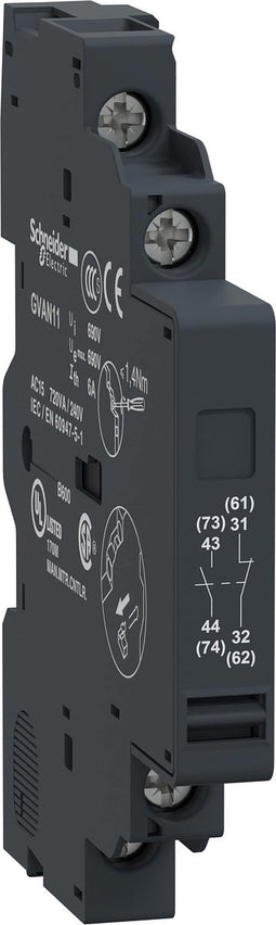 Schneider Electric TeSys Hulpcontactblok - GVAN11 - E2YU7