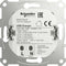 Schneider Electric Wandcontactdoos met USB Asfora Wit (glanzend) EPH2770421D