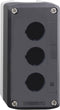 Schneider Electric XALD03 Lege behuizing 3 inbouwplaatsen Zonder markering Donkergrijs, Lichtgrijs 1 stuk(s)