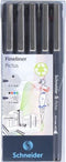 Schneider fineliner - Pictus - assorti kleuren - 5 stuks - S-197595