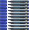 Schneider permanent marker - Maxx 130 - ronde punt - blauw - 10 stuks - S-113003-10