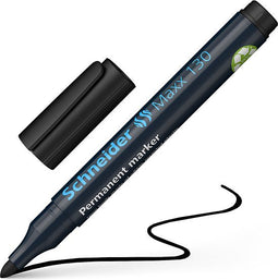 Schneider permanent marker - Maxx 130 - ronde punt - zwart - S-113001