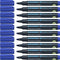 Schneider permanent marker - Maxx 133 - beitelpunt - blauw - 10 stuks - S-113303-10