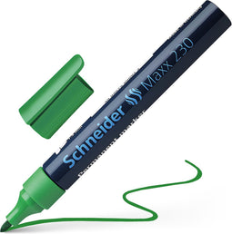Schneider permanent marker - Maxx 230 - ronde punt - groen - S-123004