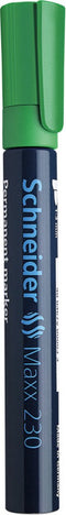 Schneider permanent marker - Maxx 230 - ronde punt - groen - S-123004