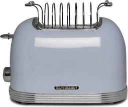 Schneider Retro Broodrooster 2 sleuven - SCTO2BL - Blue Light