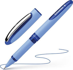 Schneider rollerball - One Hybrid N - naaldpunt - 0,3mm - blauw - S-183403