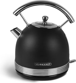 Schneider SCKE17B Waterkoker 1.7L 2200W Zwart/RVS