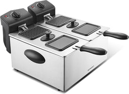 Schneider - Semi professionele friteuse - 2 x 3L