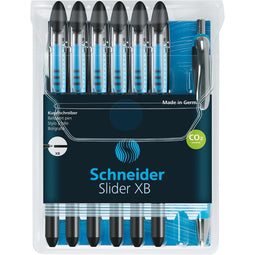 Schneider - Rollerpen slider basic xb zwart +bp rave