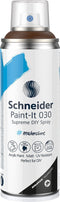 Schneider spuitbus verf - Paint-it 030 - DIY spuitverf - acrylverf - 200ml - bruin - S-ML03050083