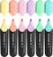 Schneider tekstmarker - Job pastel - assorti 6 stuks - beitelpunt - S-115097