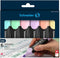Schneider tekstmarker - Job pastel - assorti 6 stuks - beitelpunt - S-115097