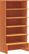 Schoenenkast 52x30x104 cm massief grenenhout wasbruin