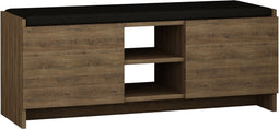 Schoenenkast - Stijlvol Donker Eiken - Ruime 110x43x37cm - Duurzaam Melamine