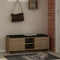 Schoenenkast - Stijlvol Donker Eiken - Ruime 110x43x37cm - Duurzaam Melamine