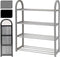 Schoenenrek 4 laags 50x65x18.5cm 2 assorti kleur